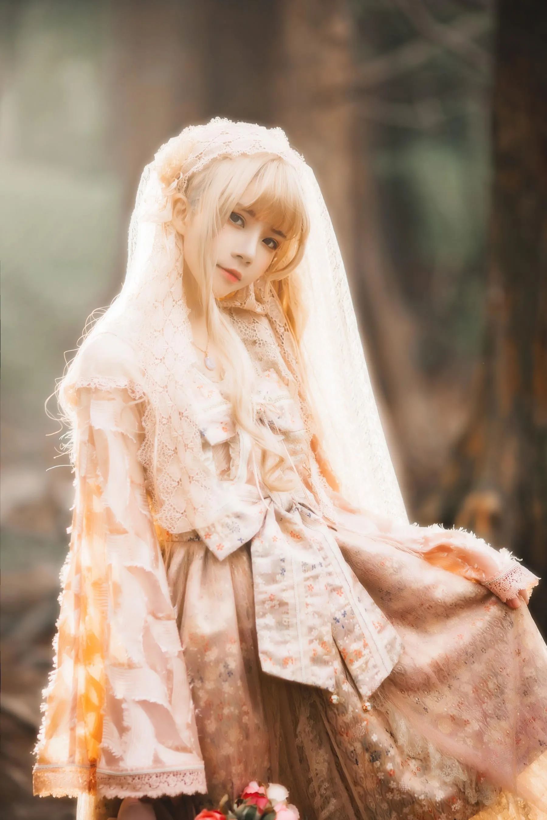 [艺图语] 2022.05.22 天照LOLITA 桜桃喵 [22P]插图